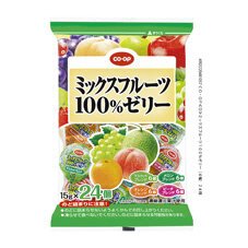 ミックスフルーツ１００％ゼリー（４種）
