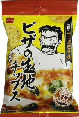 ピザの生地チップス濃厚チーズピザ味