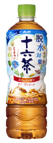 アサヒ　脱水対策　十六茶
