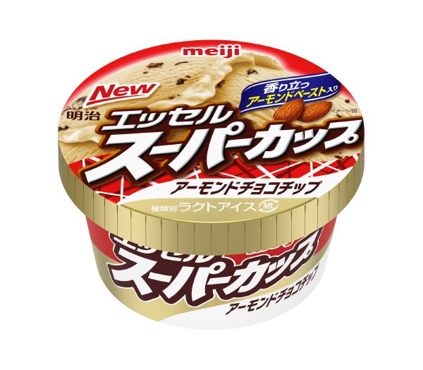 エッセルスーパーカップアーモンドチョコチップ