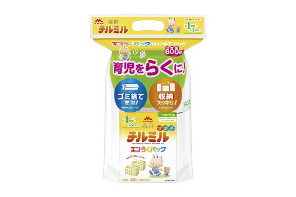 森永チルミル　エコらくパック　はじめてセット