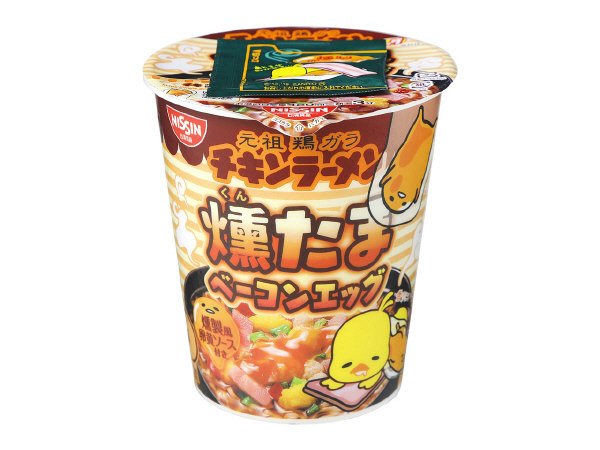 日清チキンラーメンビッグカップ　燻たまベーコンエッグ