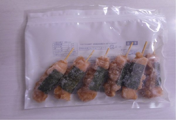 若鶏ささみ磯辺串焼き