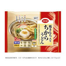 焼きもち入り　ちからうどん