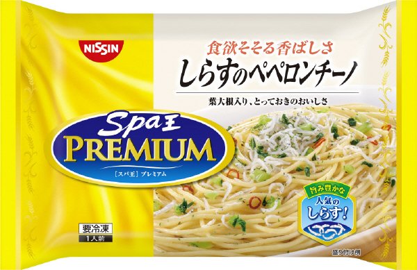 日清スパ王プレミアム　しらすのペペロンチーノ