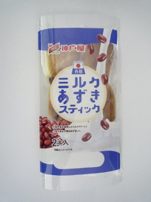 ミルクあずきスティック２本入