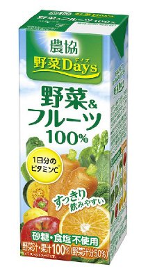 農協 野菜Days 野菜&ﾌﾙｰﾂ100%