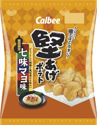 堅あげポテト七味マヨ味