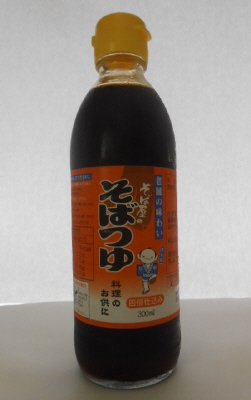 そば屋のそばつゆ　３００ｍｌ
