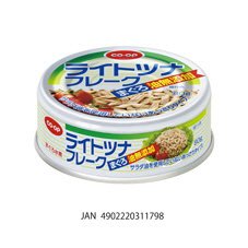 ライトツナフレーク　まぐろ油無添加