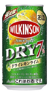 ウィルキンソン・ドライセブン　ドライレモンライム缶３５０ｍｌ
