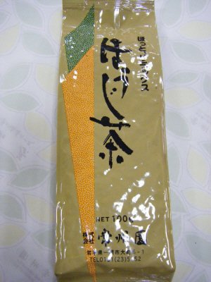 ほっと、リラックス　ほうじ茶