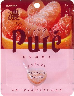 ピュレグミ　濃いピンクグレープフルーツ