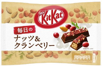 １０９ｇＫＫ毎日のナッツ＆クランベリー