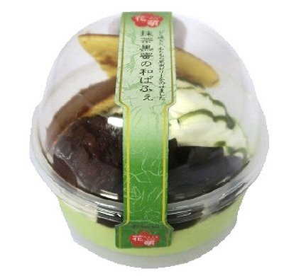 花萌　抹茶黒蜜の和ぱふぇ