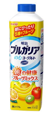 ブルガリアのむヨーグルト朝の健康フルーツミックス