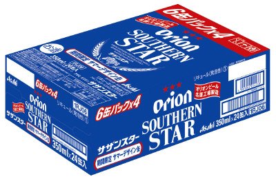 アサヒ　オリオンサザンスター缶３５０ｍｌＸ６Ｘ４