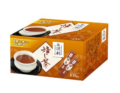 辻利　宇治抹茶入り焙じ茶　１００Ｐ