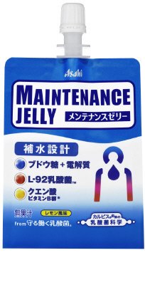 「メンテナンスゼリー」補水設計　ｆｒｏｍ「守る働く乳酸菌」　1けーす30個入り