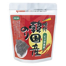 卓上パック味付韓国産のりピリ辛風味