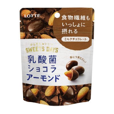 乳酸菌ショコラ　アーモンドチョコレート　モバイルパウチ