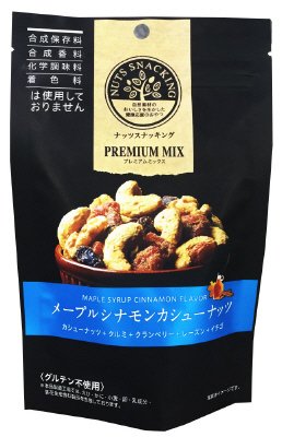 ナッツスナッキング　ＰＭメープルシナモンカシューナッツ