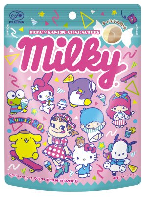ペコ×サンリオキャラクターズミルキー袋