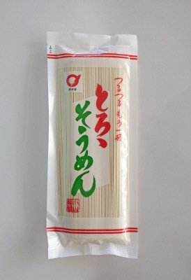 とろろそうめん