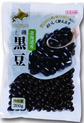 お豆料理　上磯黒豆　２００ｇ
