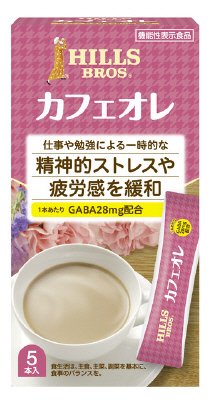ヒルス　カフェオレ　ＧＡＢＡ配合　１２ｇ×５Ｐ