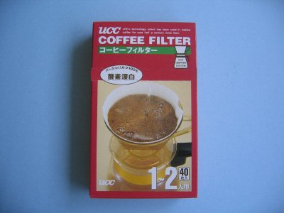 ＵＣＣ　コーヒーフィルター（１～２人用）４０Ｐ