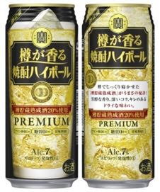 タカラ「樽が香る焼酎ハイボール」５００ＭＬケース