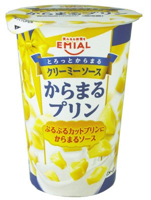 からまるプリン　クリーミーソース