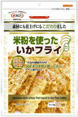 米粉を使ったいかフライ