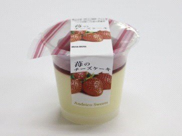 苺のチーズケーキ