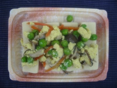 高野ときのこの玉子とじ