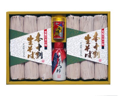 本十割生そば詰合せ