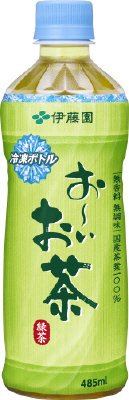 冷凍ボトルおーいお茶緑茶