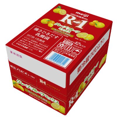 プロビオヨーグルトＲー１ドリンクタイプグレープフルーツミックスケース