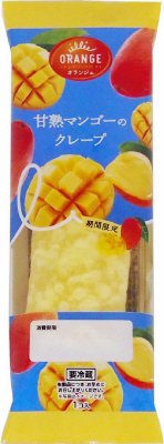 甘熟マンゴーのクレープ