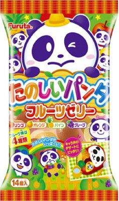 たのしいパンダフルーツゼリー