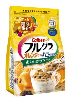 フルグラオレンジピール＆ハニーテイスト