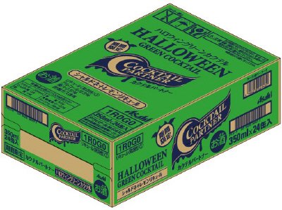 カクテルパートナー期間限定ハロウィングリーンカクテル　缶３５０ｍｌ×２４