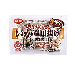 フライパンで！！いか竜田揚げ