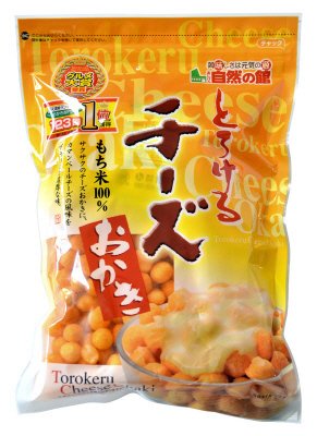 とろけるチーズおかき
