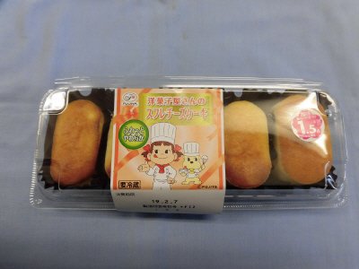 洋菓子屋さんのスフレチーズケーキ