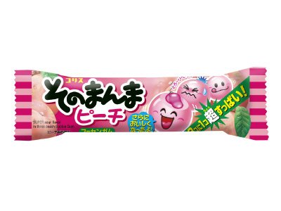 そのまんまピーチフーセンガム