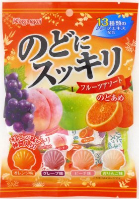 のどにスッキリフルーツアソート
