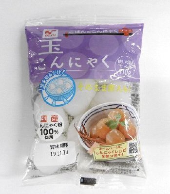 そのまま使える　玉こんにゃく