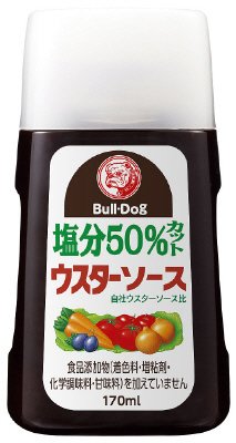 塩分５０％カットウスターソース